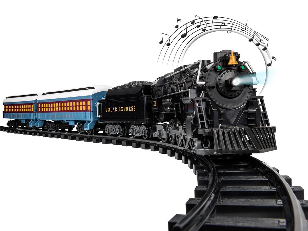 lionel polar express ready to play train set-Black