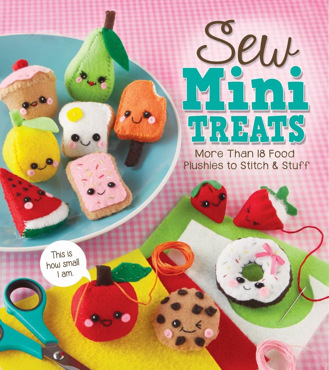 Klutz Sew Mini Treats Craft Kit, 8" Length x 1.5" Width x 9" Height