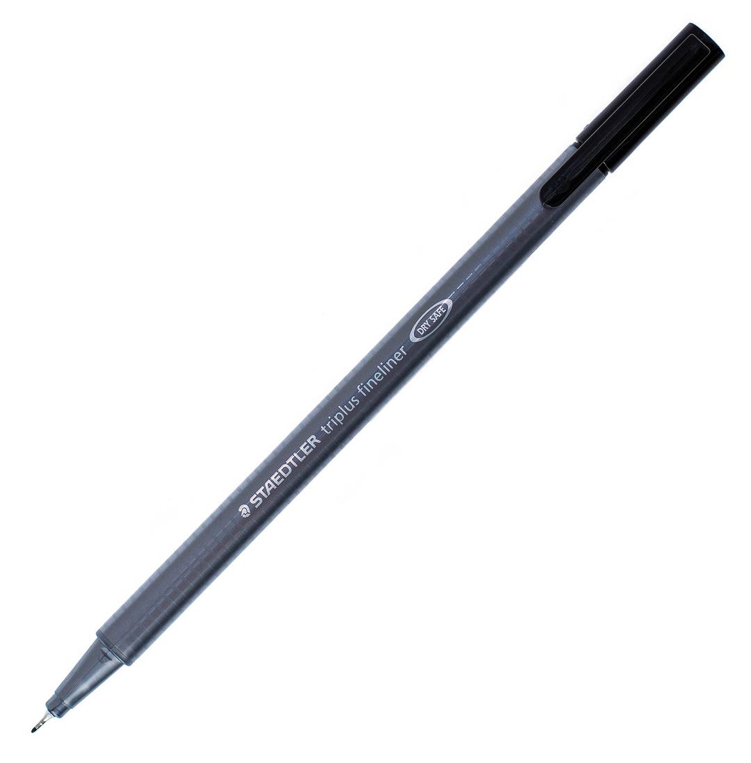 STAEDTLERTriplus Fineliner Black 0.3mm - Pack of Six