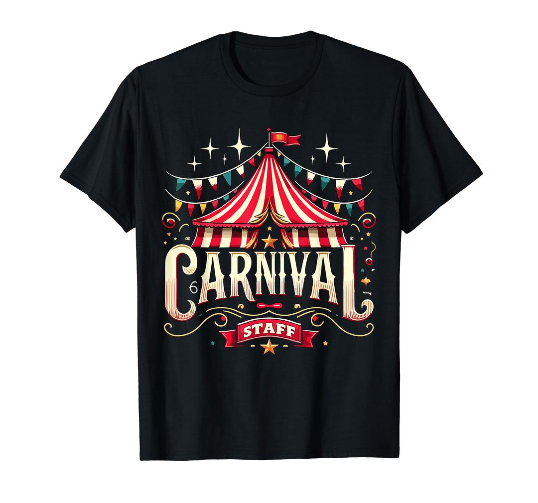 Humorous Circus GiftsCarnival Staff Circus Matching T-Shirt