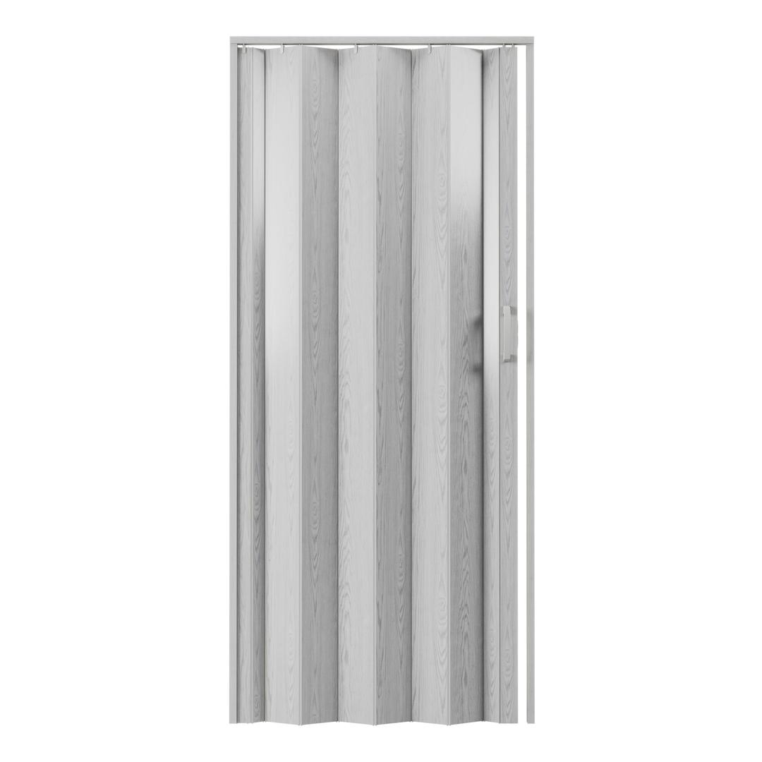 Studio Series 48" W PVC Foldable Accordion Doors, Grey