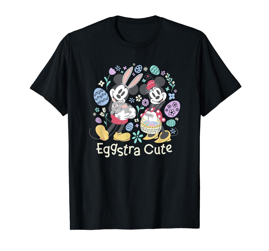 Disney Mickey & Minnie Mouse Easter Eggs Spring Eggstra Cute T-Shirt