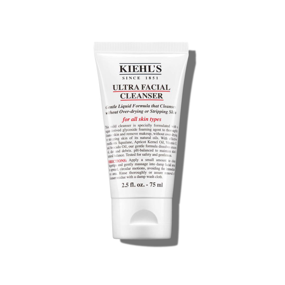 Kiehl's Ultra Facial Cleanser, Lightweight Foamy Facial Cleanser, Enriched Formula that Replenishes Skin Barrier, Gently Exfoliates and Moisturizes, Suitable for All Skin Types, Paraben Free