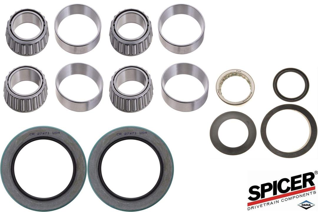 Spicer Dana 60 Front Wheel & Spindle Bearing Kit W/Seals For 79-91 GMC Chevy