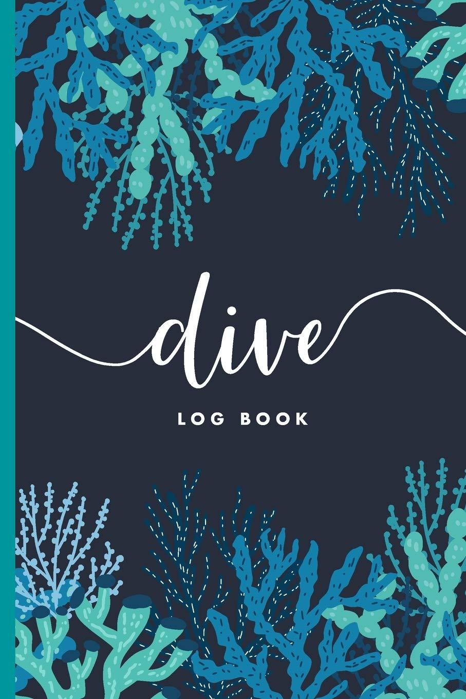 Scuba Diver Log Book: Track & Record 100 Dives with Detailed Data - Nautical Coral Design