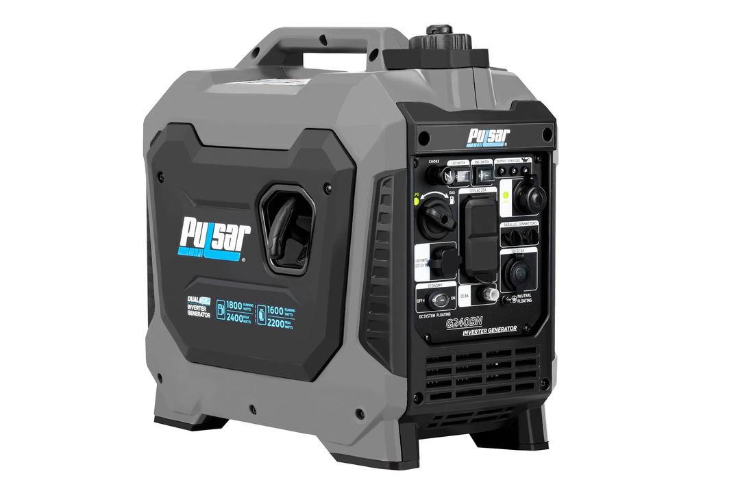 Pulsar Products G240BN, 2400W Portable super-quiet Dual Fuel & Parallel Capability, RV-Ready