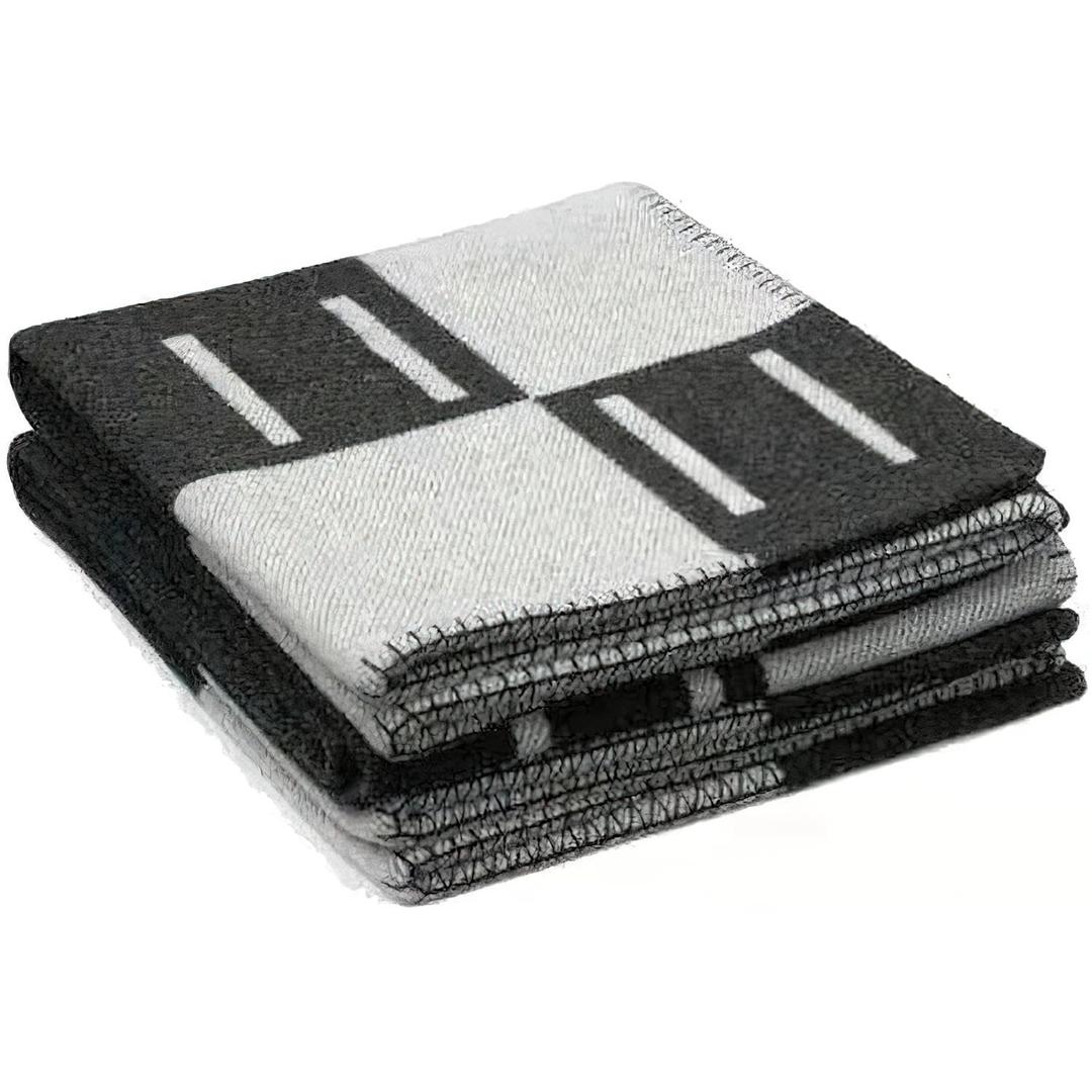 h Blanket, Sofa Throw Blanket, Soft and Comfortable Blanket, Blanket Suitable for Sofa and Living Room, Black