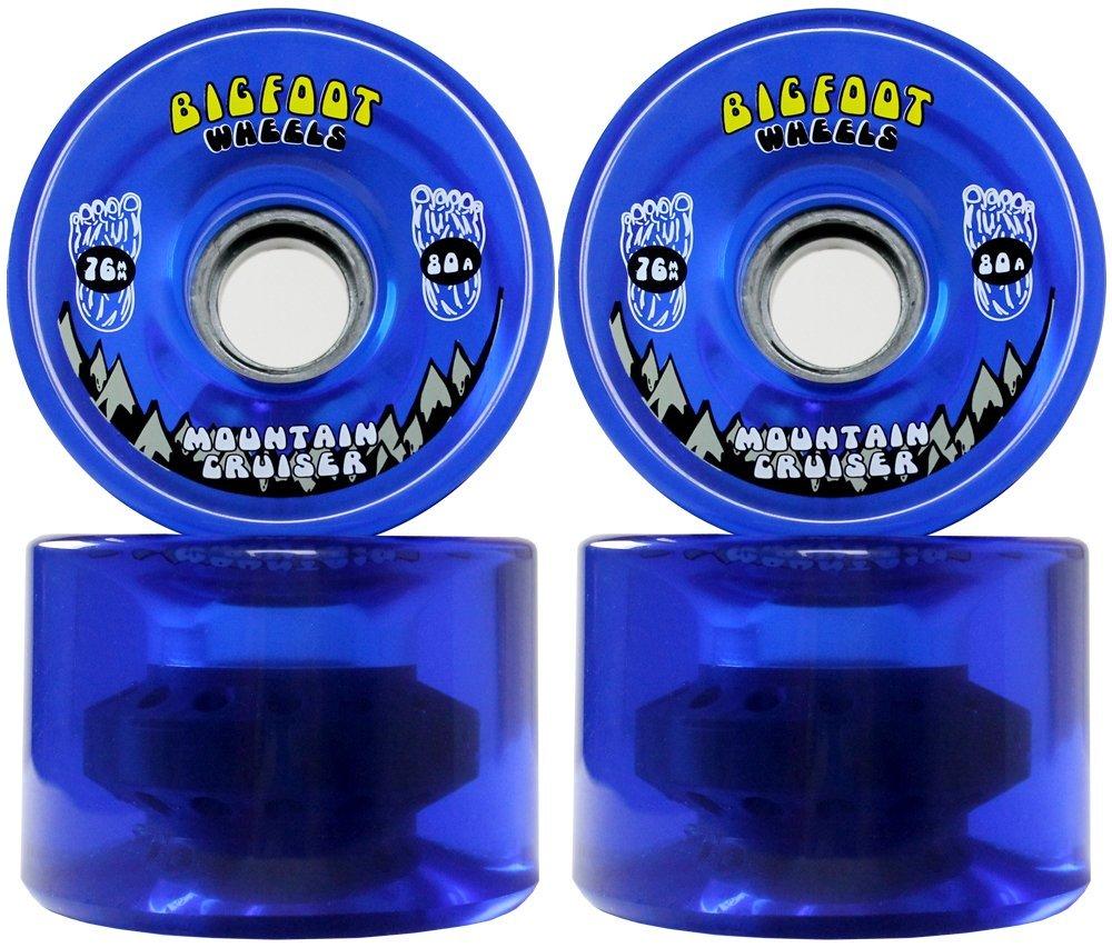 Bigfoot Longboard Wheels 76mm 80A SHR Mountain Cruisers