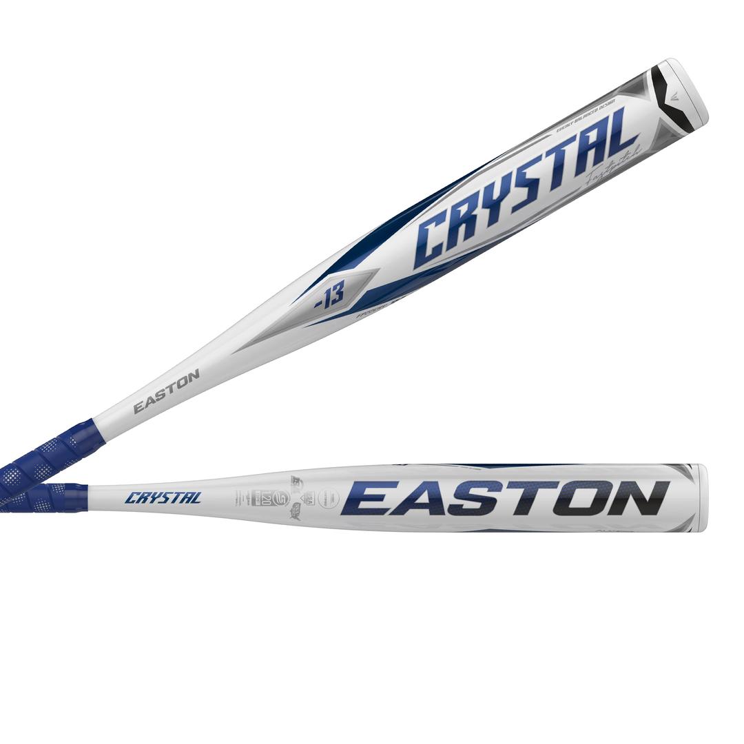 EastonCrystal Fastpitch Softball Bat | -13 Drop | 1 Pc. Alloy | Approved for All Fields