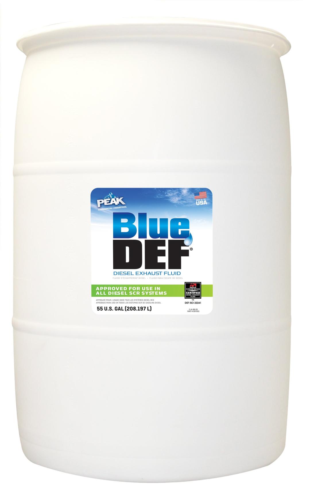 BlueDEFDEF001 Diesel Exhaust Fluid - 55 Gallon Drum