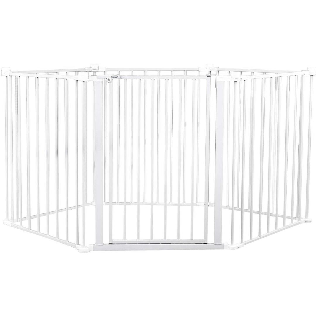 Regalo 194-Inch Super Wide Adjustable Baby Gate and Play Yard, 2-In-1, Bonus Kit, 4 Count (Pack of 1)