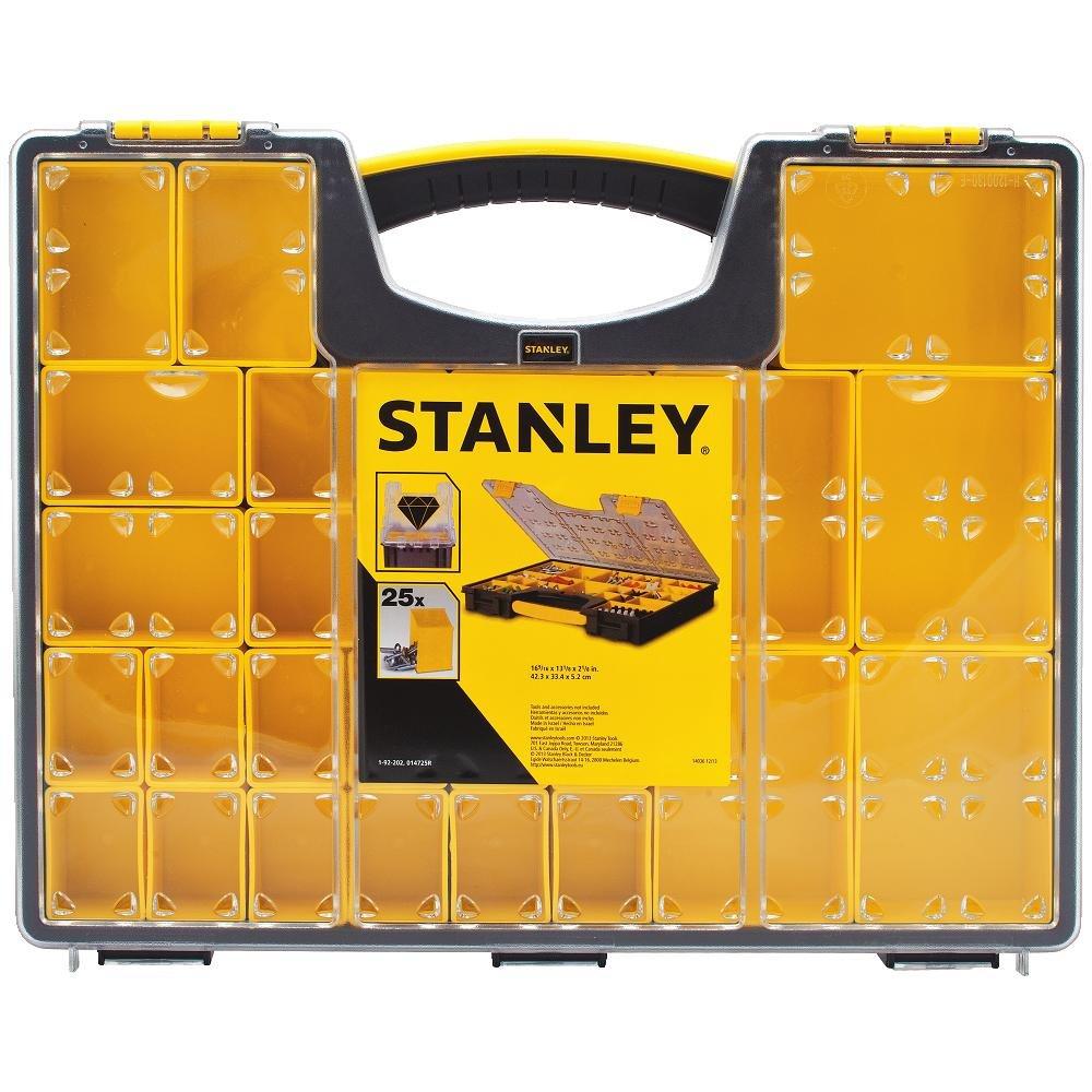 STANLEY Organizer Box With Dividers, Removable Compartment, 25 Compartment (014725R)