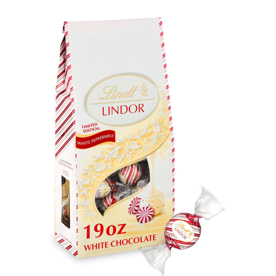 Lindor Shaped Ball Bag White