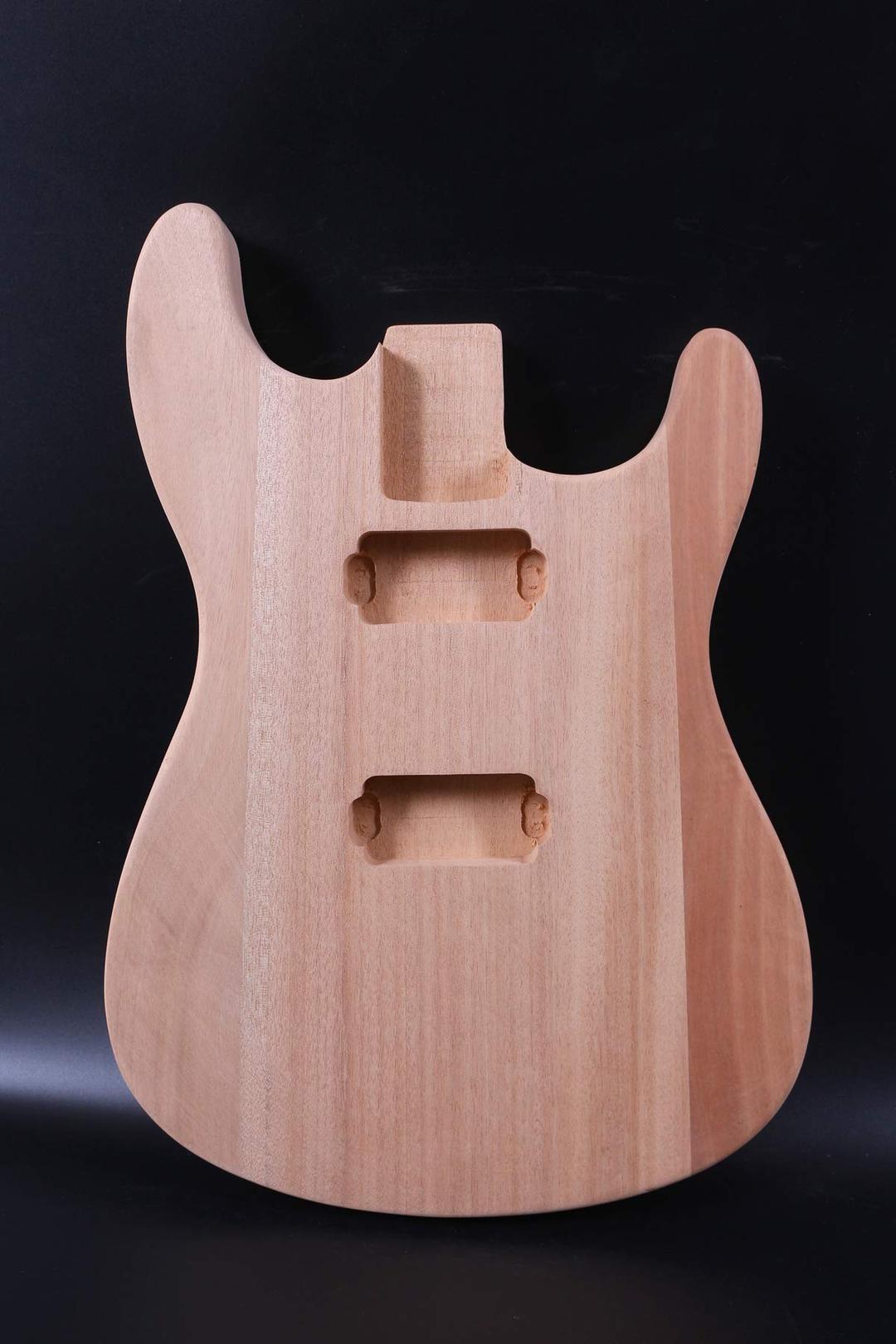 Unfinished Guitar Body mahogany Wood Electric Guitar Body replacement DIY Guitar St HH