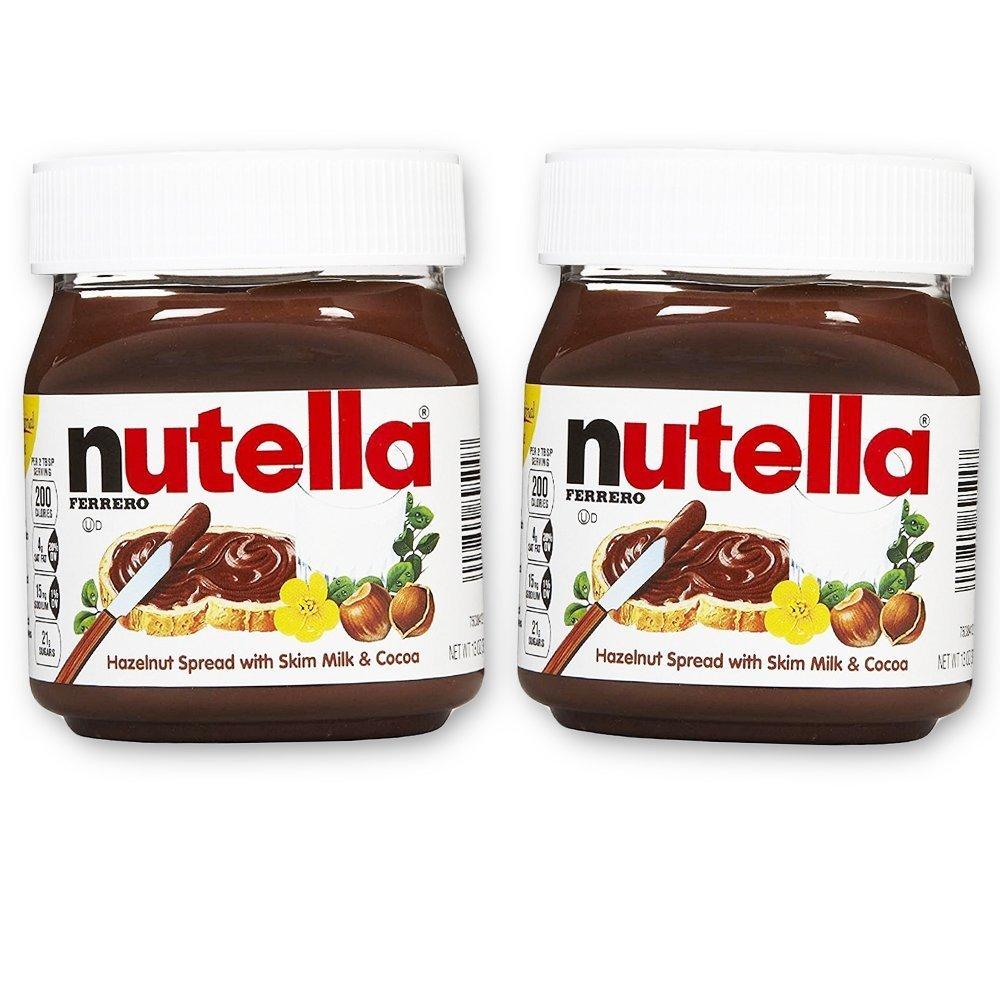 Nutella Hazelnut Spread, Pack of Two 13.0 Ounce Jars (26.0 Ounces Total) (13 Ounce (Pack of 2))