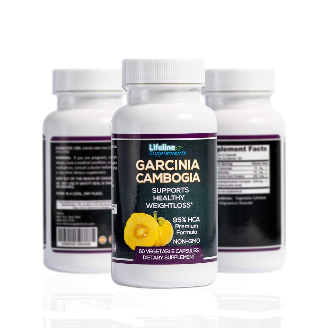 Garcinia Cambogia Appetite Control Supplement (95% HCA) – 60 Natural Weight Loss Supplement Capsules