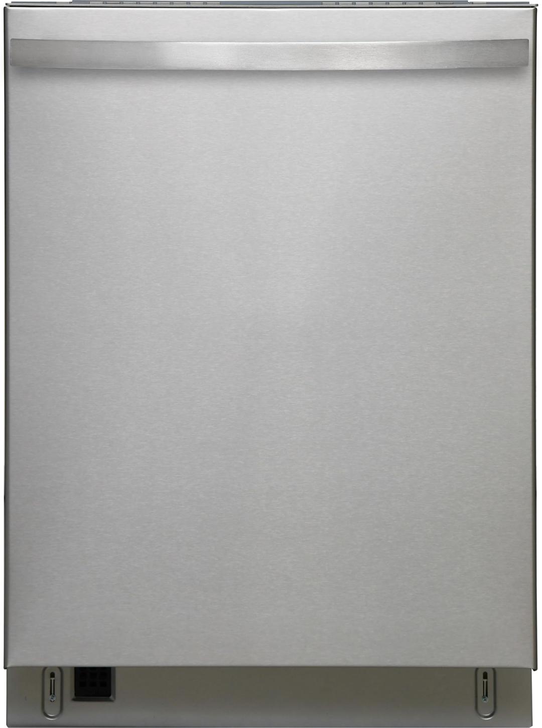 Kenmore24" Built-In Stainless Steel Tub Dishwasher with EasyFlex 3rd Rack, SmartWash, UltraWash Plus, TurboDry, and Adjustable Rack, Energy Star Certified, Fingerprint Resistant Stainless Steel