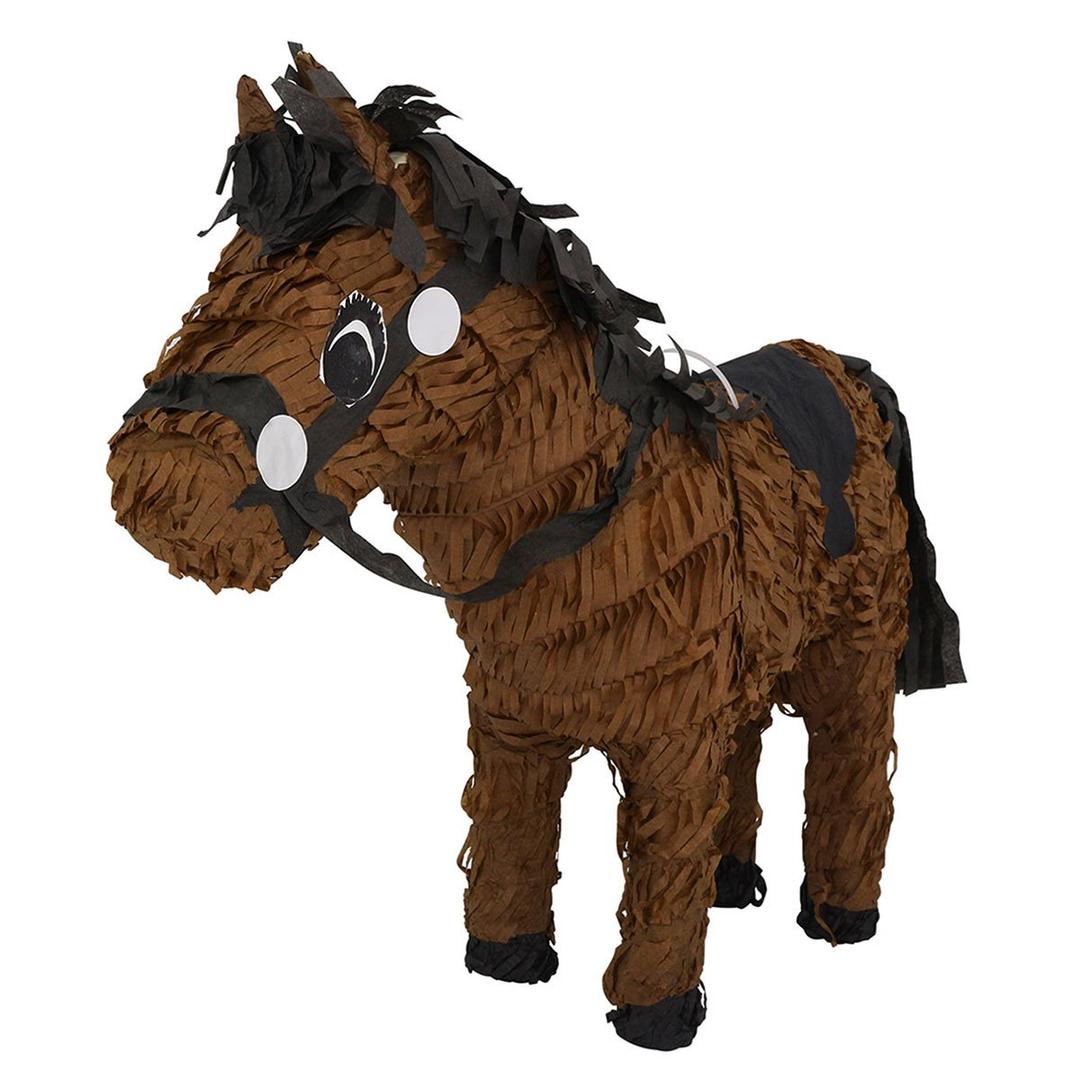 Giddy Up 3D Horse Piñata – Made to Look Like The Real Deal – Western Cowboy Party Pinata Ideal Decoration Supply | Spirit Farm Themed Birthday Party