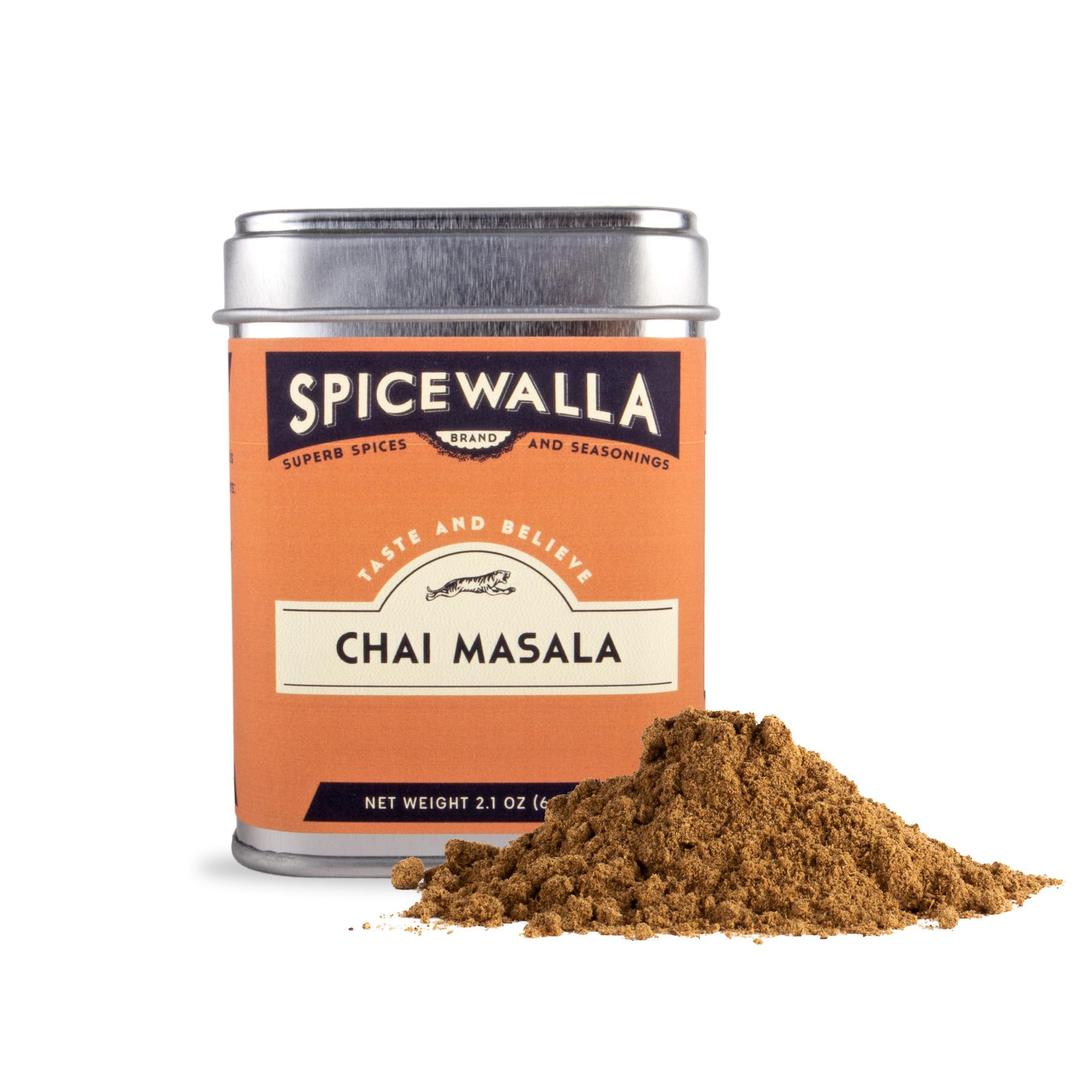 Spicewalla Masala Chai Spice 2.1 oz | Tea, Latte, Coffee, | Unsweetened Powdered Spice