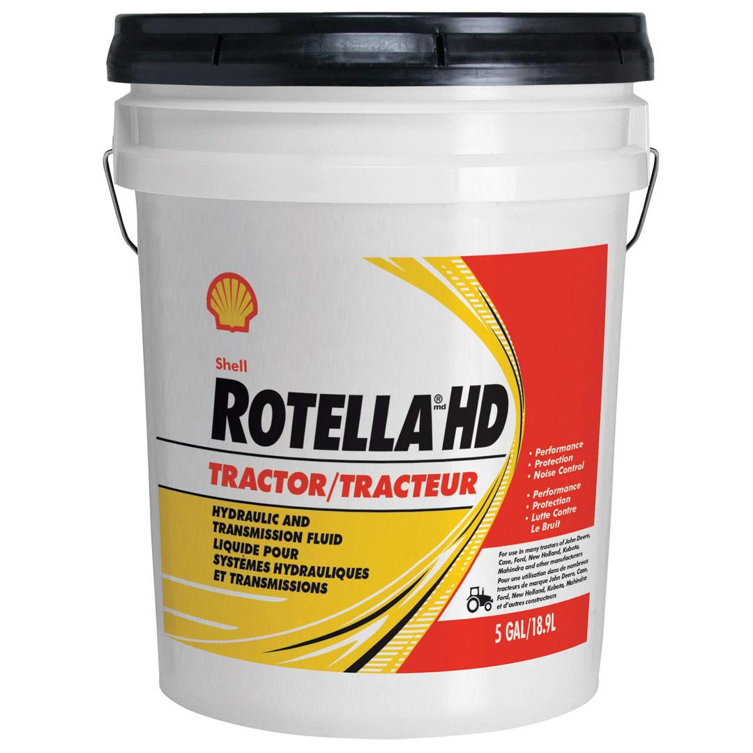 Shell Rotella (550039811) Heavy Duty Tractor Fluid - 5 Gallon Pail