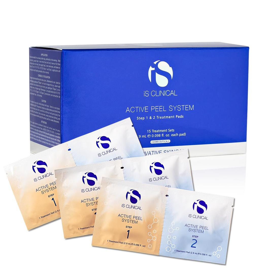 iS CLINICALActive Peel System, two-step gentle at-home peel system for face Exfoliation