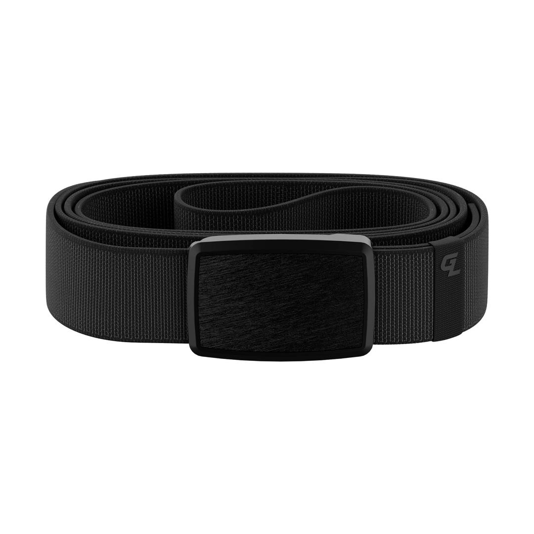 Groove Life Groove Belt Low Profile - Men's Stretch Nylon Belt with Magnetic Aluminum Buckle, Lifetime Coverage