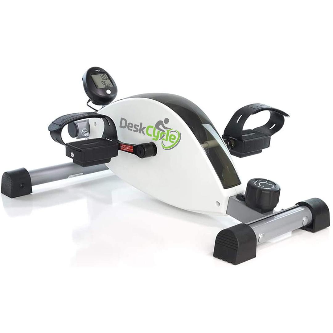 DeskCycle Under Desk Bike Pedal Exerciser - Stationary Bikes for Home & Office - Standard and Adjustable Height Versions