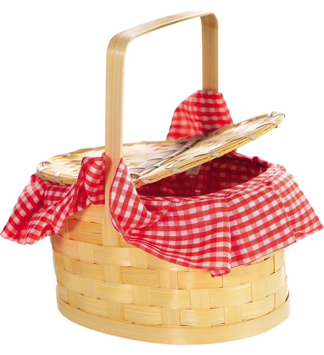 AmscanAmscan Gingham Picnic Basket, Costume Accessory, Wizard of Oz, One Size