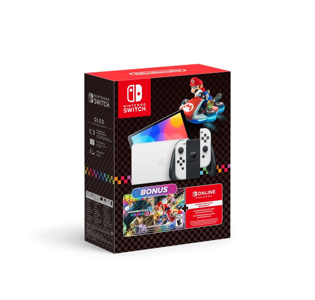 Nintendo Switch™ – OLED Model Mario Kart™ 8 Deluxe Bundle