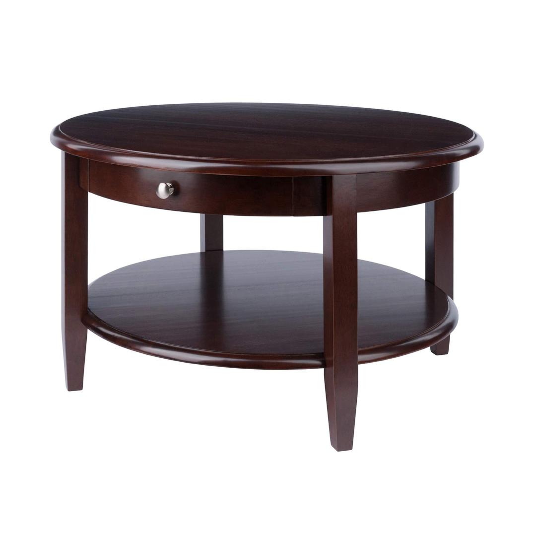 WinsomeWood Concord Occasional Table, Antique Walnut