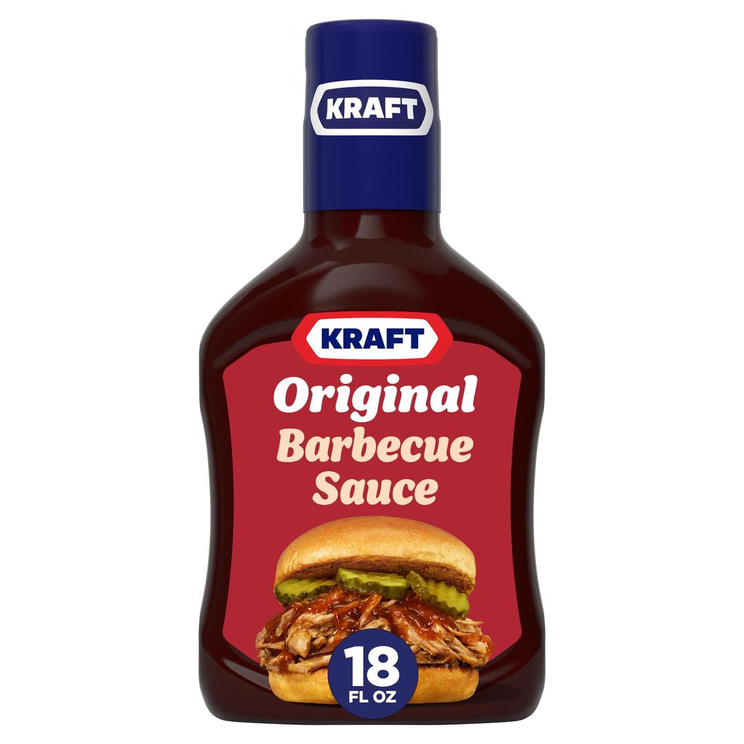 Kraft Original Slow-Simmered BBQ Barbecue Sauce (18 oz Bottle)