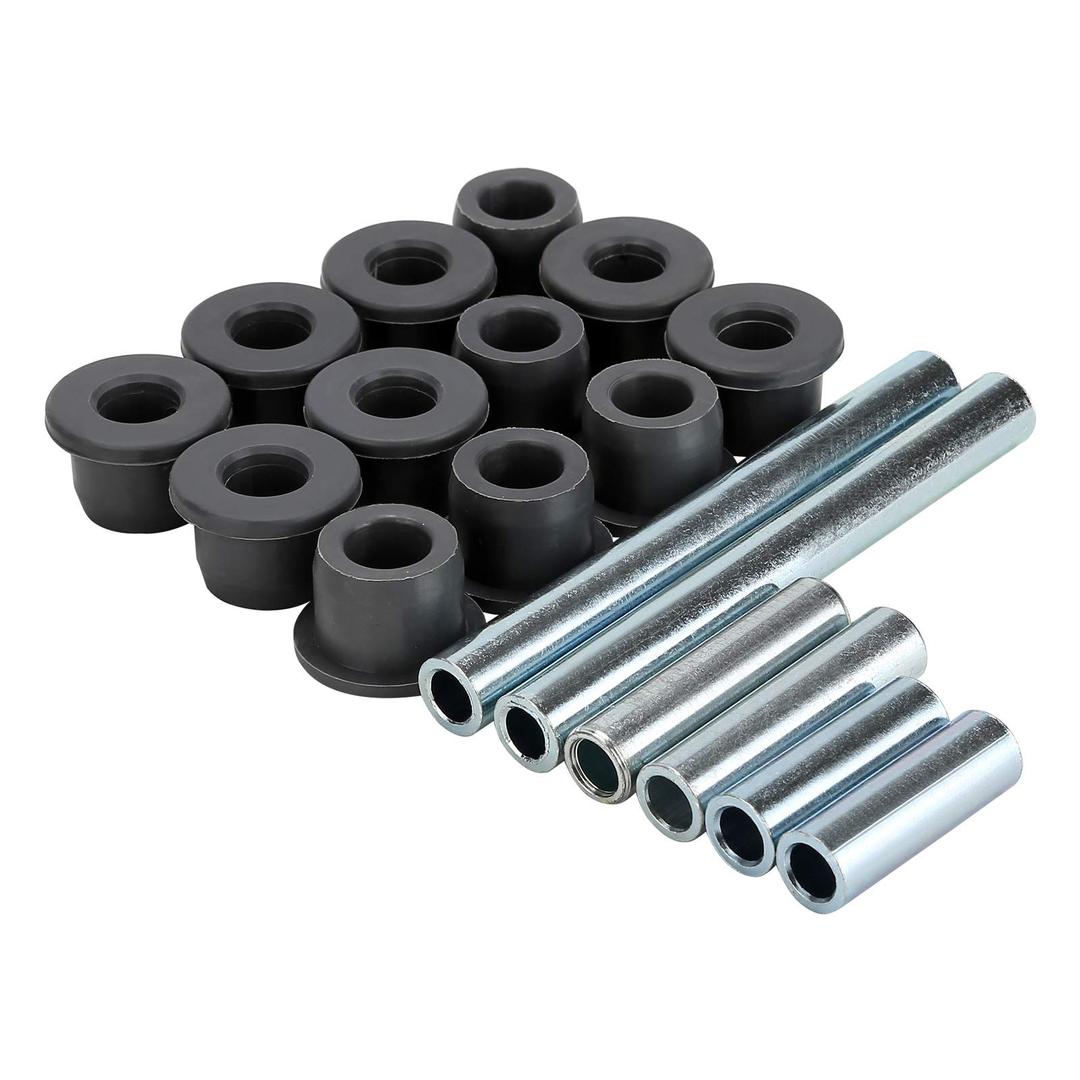 10L0L Golf Cart Front Lower Spring & Control A Arm Bushing Sleeve Kit for Club Car Precedent 2004-up Gas and Electric