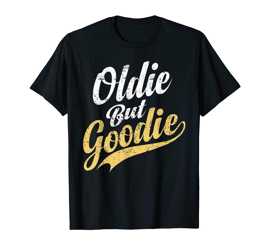 Old School TeesOldie But Goodie Retro Distressed T-Shirt