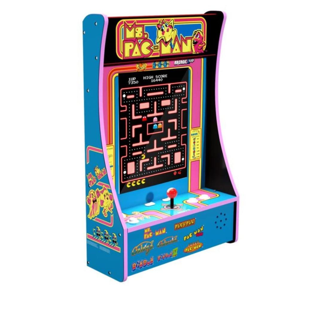 ARCADE1UPMS PAC-Man PARTYCADE 8 Games in 1 Blue