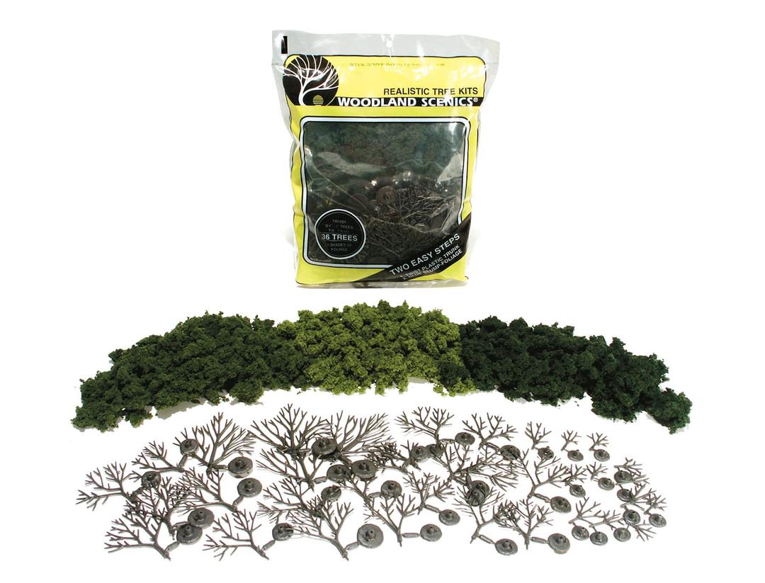 Woodland ScenicsDeciduous Tree Kit, Small (36)