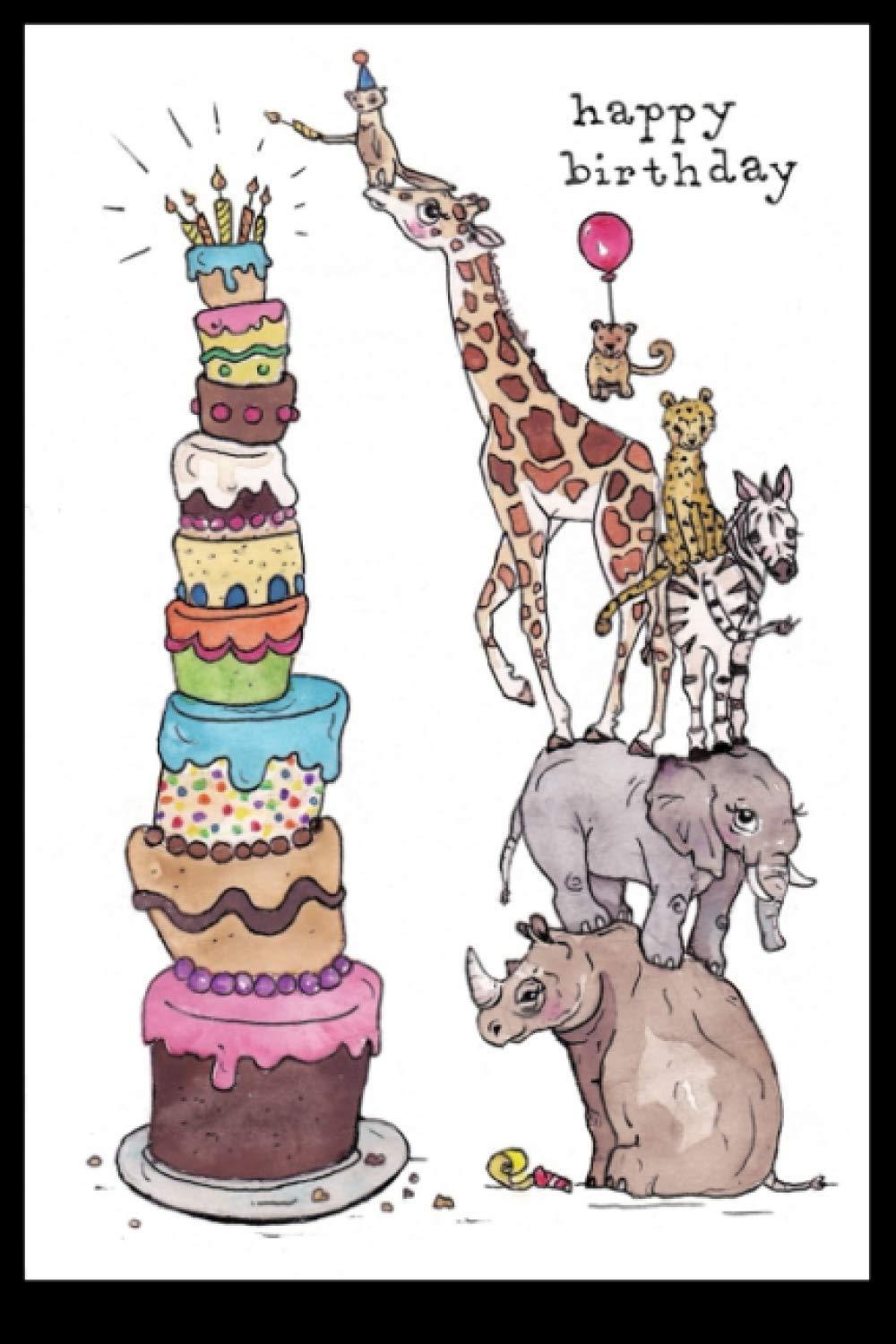 Password Book Zoo Animals Happy Birthday Greeting Card: Zoo Animals Happy Birthday Greeting Cardpassword log book and internet password book ... and Zoo Animals Happy Birthday Greeting Card