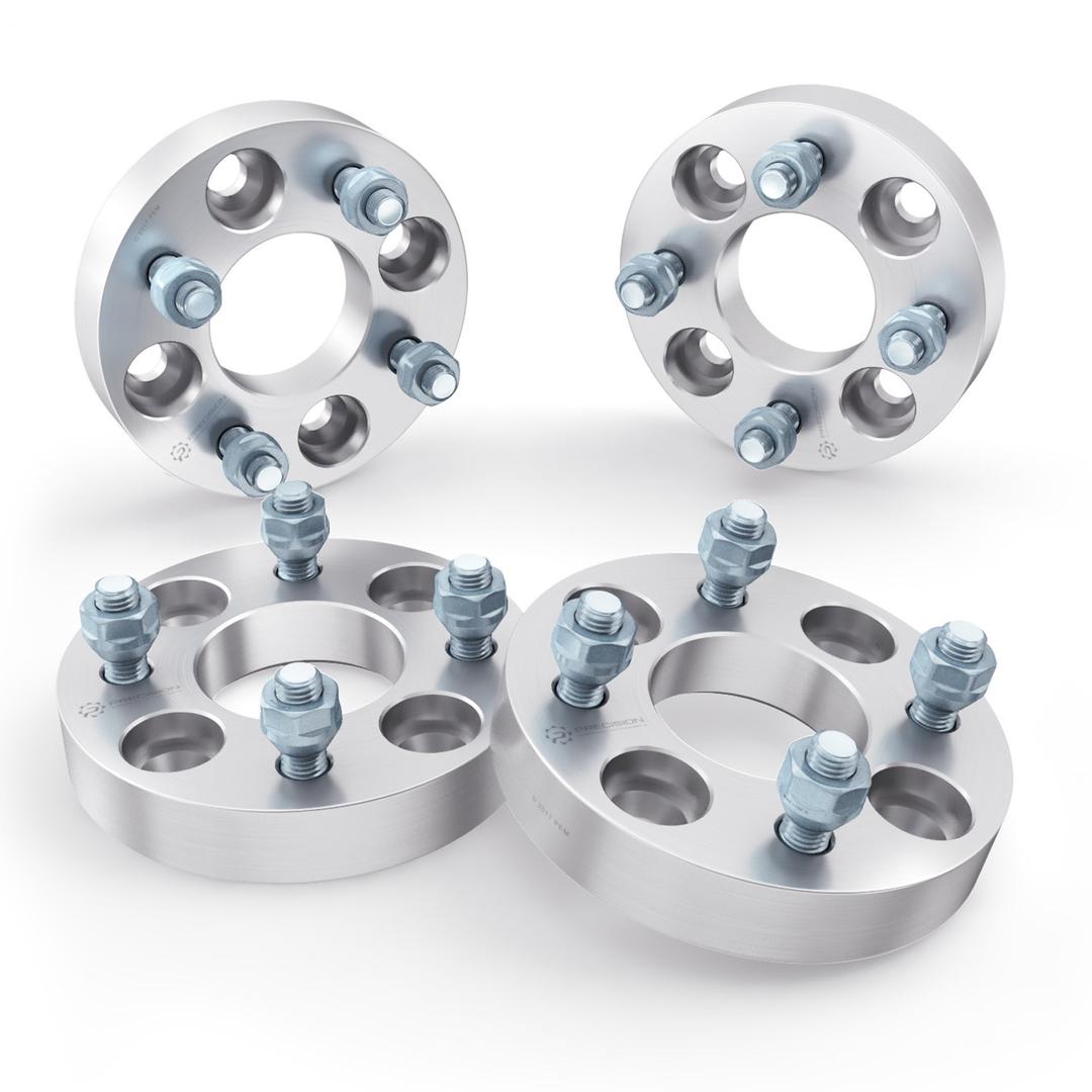 StanceMagic - 25mm (1 inch) Wheel Spacers, 4x100, 60.1mm Bore, 12x1.5 Studs, Compatible with Honda Acura Mazda Toyota Dodge Saturn (See Description for Year Model Info) 4pcs