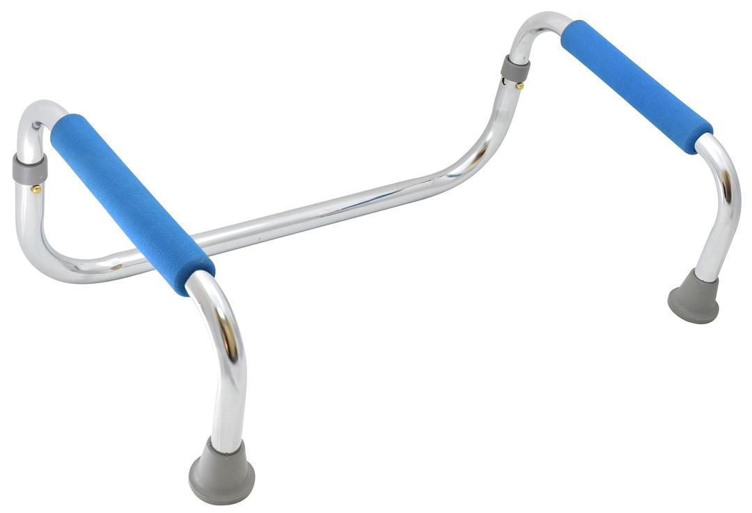 Secure Stand Assist Rail for Elderly with Padded Grab Bar Handles - Chair & Couch Lift Assist Standing Support for Disabled - Handicap Grab Bar Bed Cane Rail for Seniors - Portable Folding Design