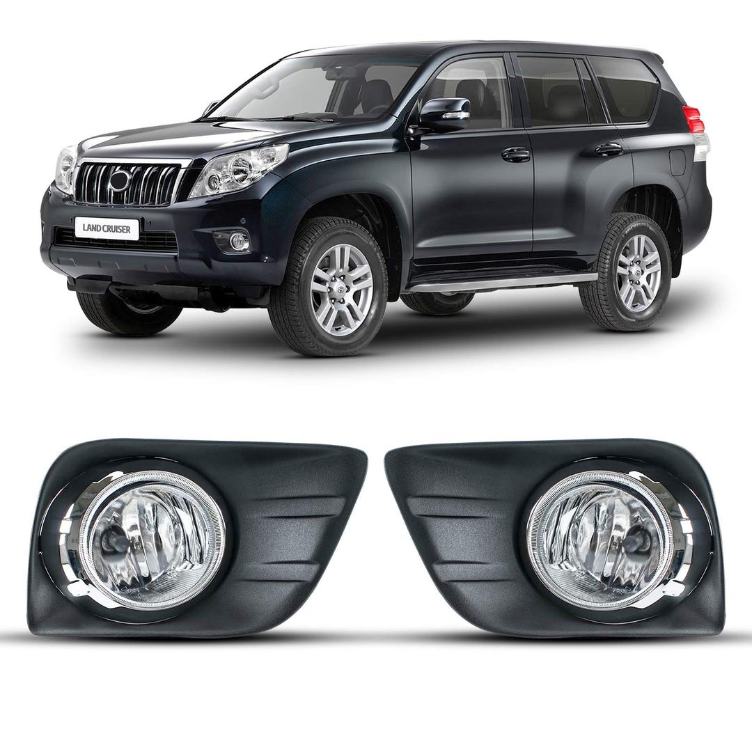 DLAA Fog Lights For Land Cruiser/Prado FJ150 2010 2011 2012 2013 Fog Lamps Toyota