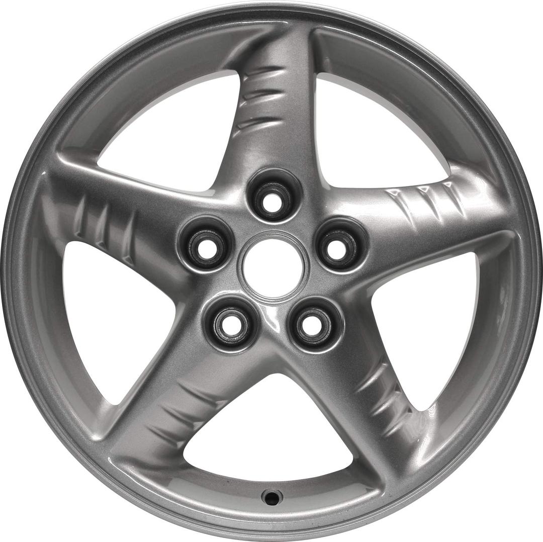 Partsynergy Replacement ForNew Aluminum Alloy Wheel Rim 16 Inch Fits 1999-2001 Pontiac Grand Am 5-115mm 5 Spoke