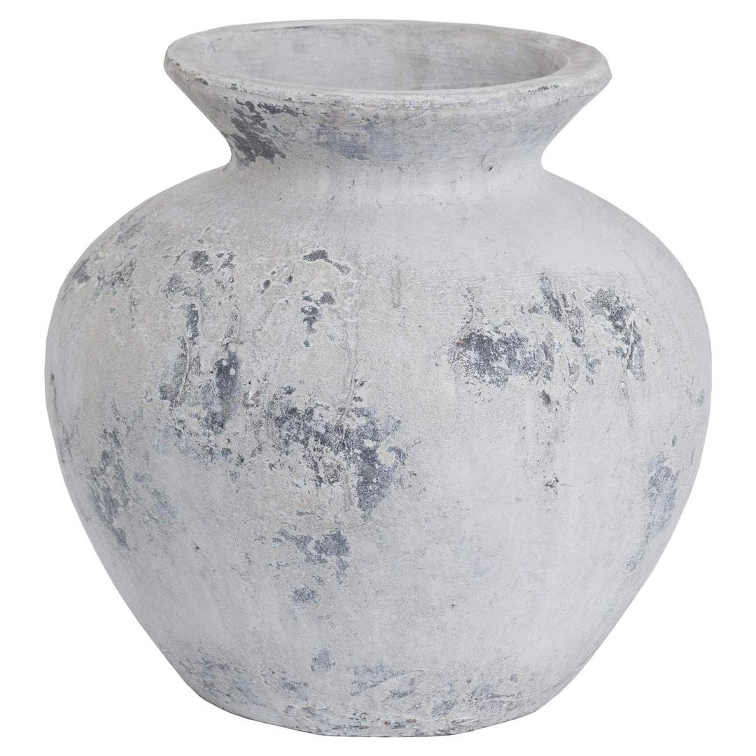 Hill 1975 Darcy Antique White Vase, Ceramic, Mixed, 31 x 31 x 30cm