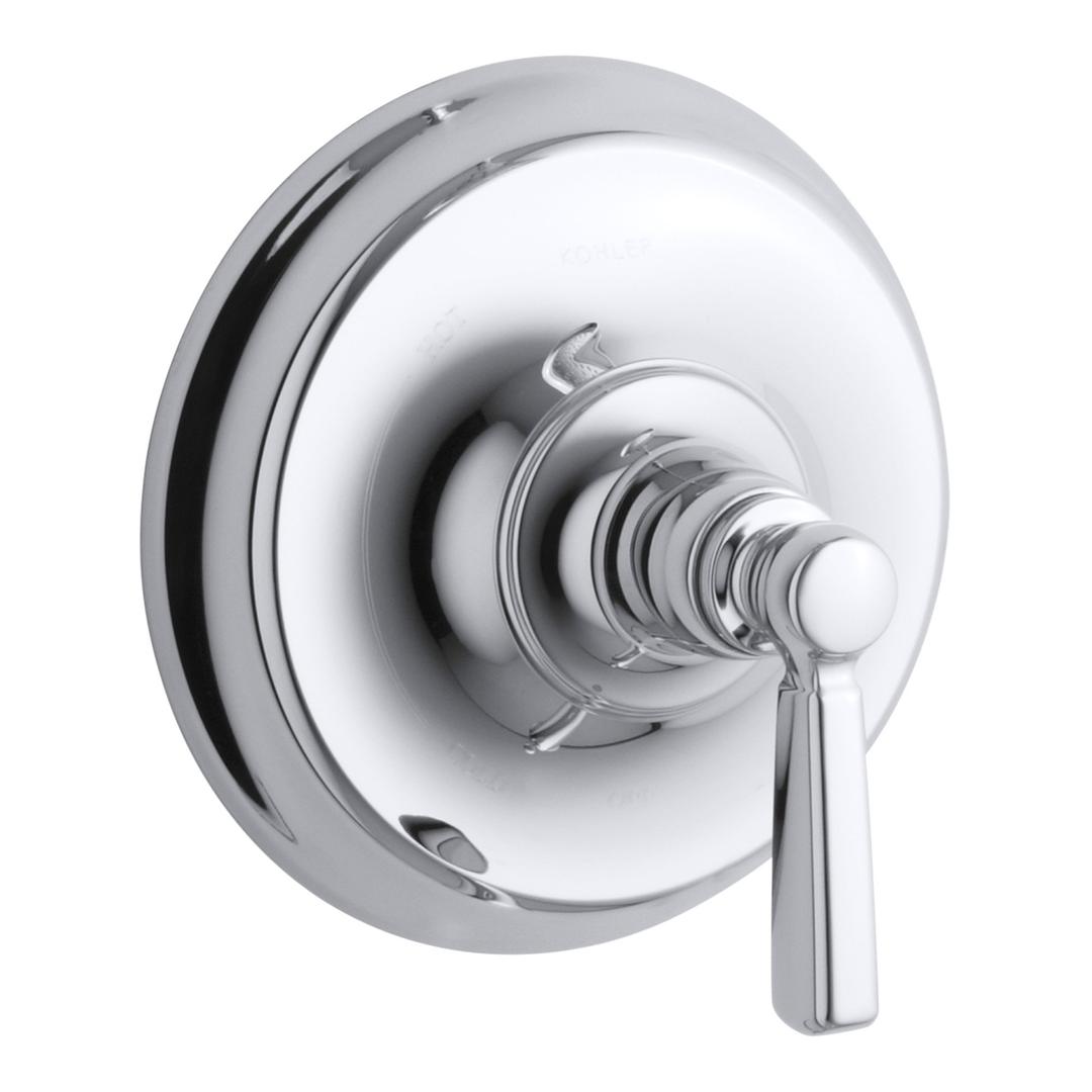 KOHLERTS10584-4-CP Bancroft Rite-Temp Valve Trim with Metal Lever Handle, Polished Chrome