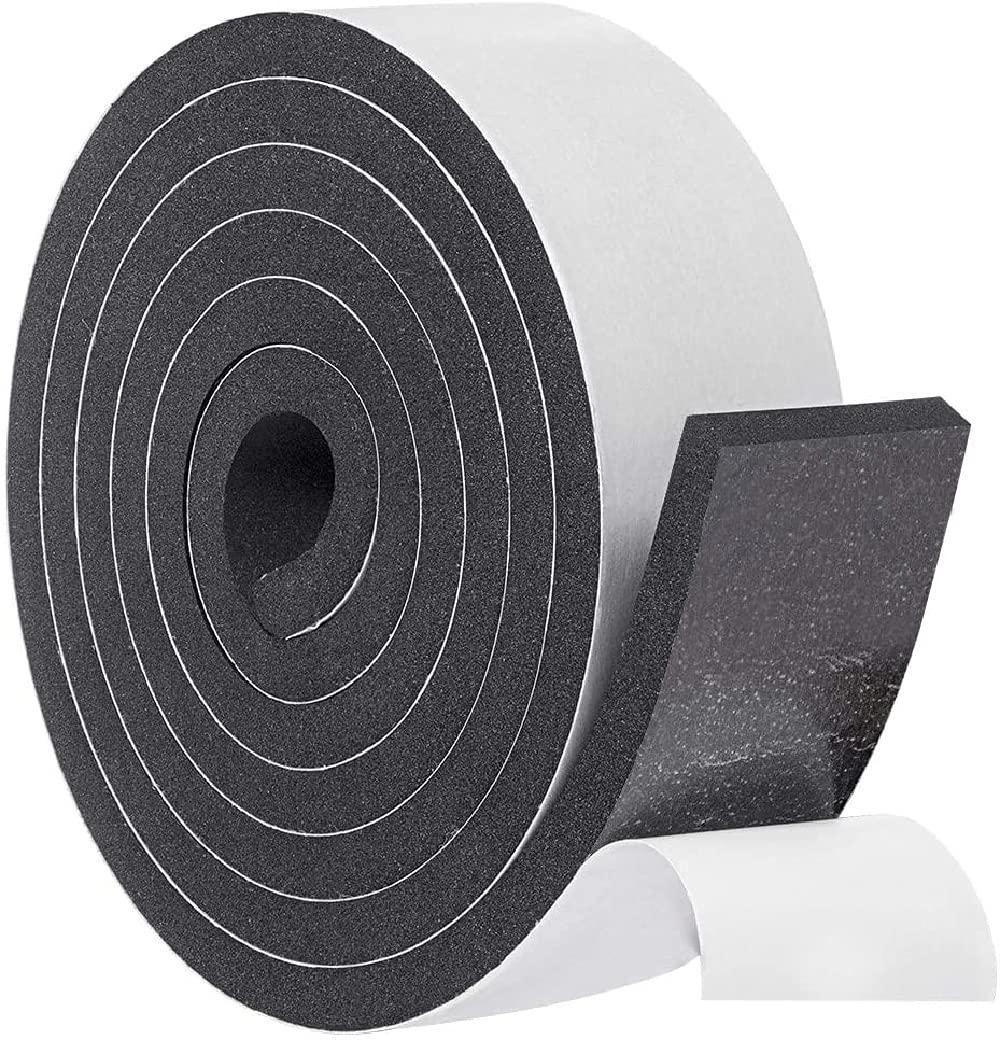 Atzi HatsHat Tape Roll 60" (5 Feet) - Hard Hats Size Reducer Foam Filler - Cap Sizing Strip Insert - for Fedora, Baseball Caps, Pana, Straw, Cowboy, Western