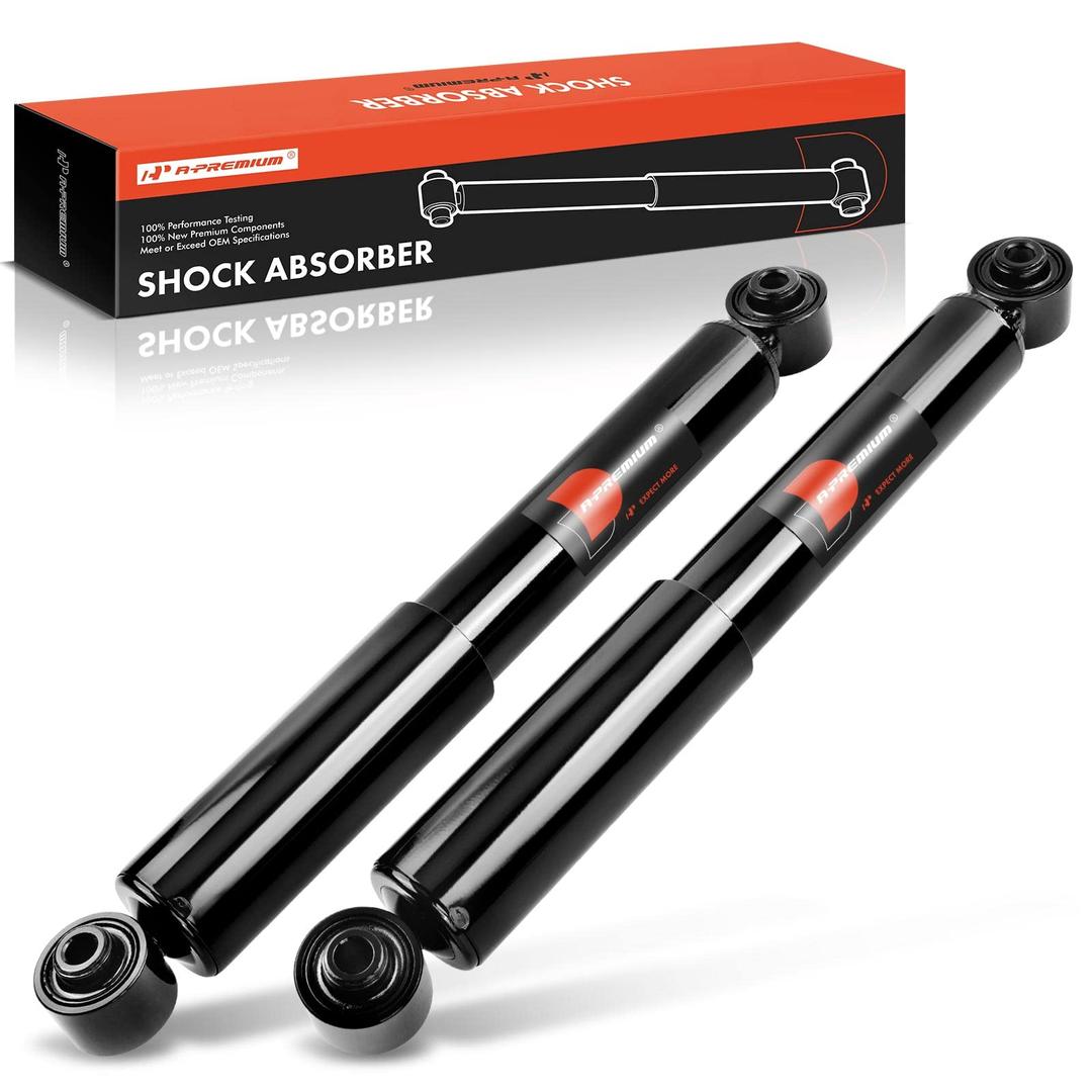 A-Premium Rear Pair (2) Shock Absorber Compatible with Lexus NX200t 2015-2017, NX300 2018-2021, NX300h 2015-2021 & Toyota RAV4 2006-2018, Driver and Passenger Side