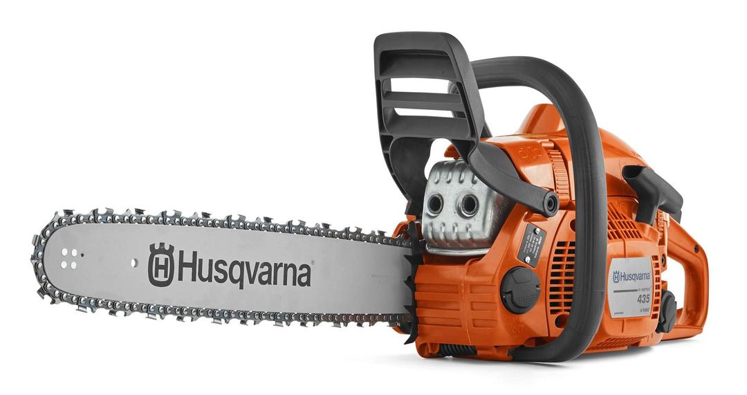 Husqvarna 435 Gas Chainsaw, 40-cc 2.2-HP, 2-Cycle X-Torq Engine, 16 Inch Chainsaw with Smart Start, For Wood Cutting and Tree Trimming