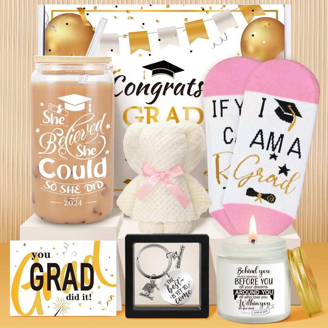 Graduation Gifts for Her 2024, Graduation Gifts for Women, Girls, Female, Her, Daughter, Sister, College/High School Graduation Gifts, Unique Cool Graduation Gifts, She Believed She Could so She Did