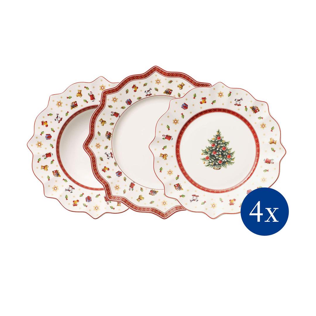 Villeroy & Boch Toys Delight 12-Piece Dinnerware Set, Service for 4, Premium Porcelain