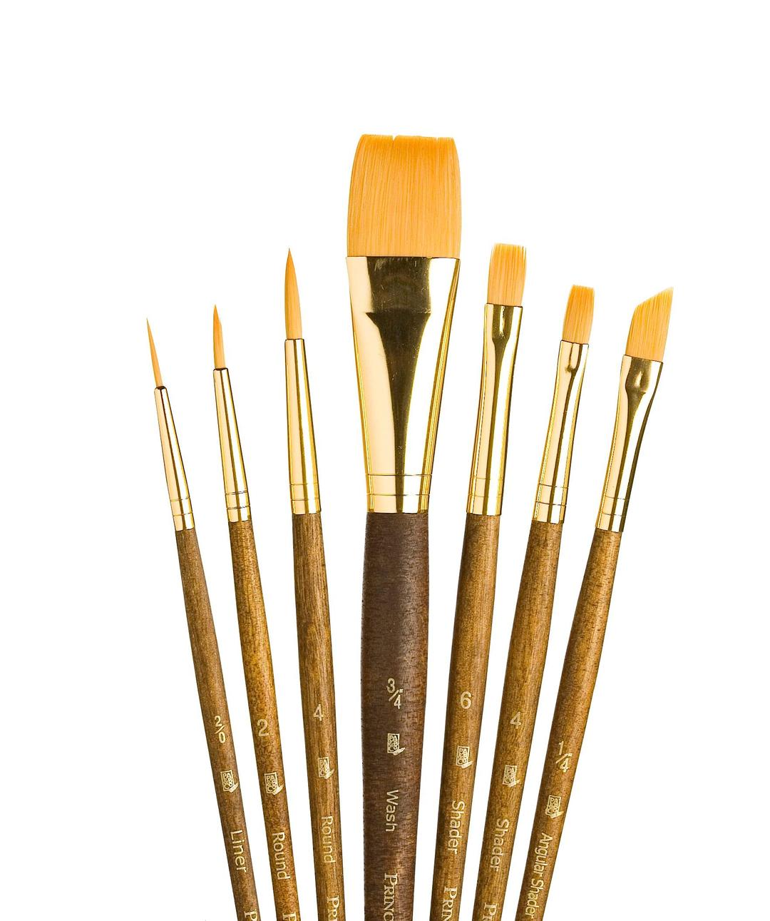 PrincetonRealValue Paintbrush, Brown