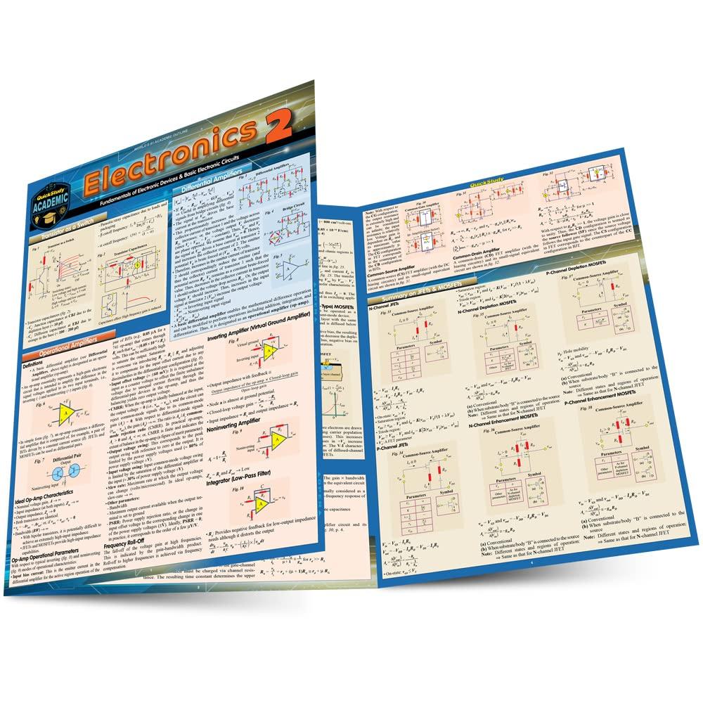 Electronics 2: a QuickStudy Laminated Reference (Quickstudy Reference Guide)