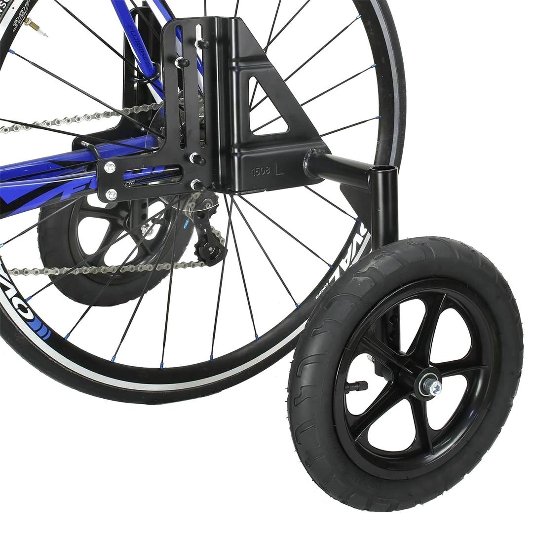 CyclingDeal Adjustable Adult Bicycle Bike Stabilizers Training Wheels Fits 24" to 29" - Heavy Duty